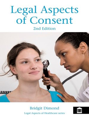 cover image of Legal Aspects of Consent